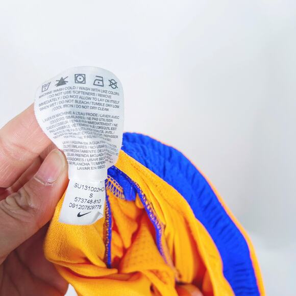 Nike Womens Small S Cool Mesh Training Shorts Electric Orange Workout Liner - Picture 11 of 11